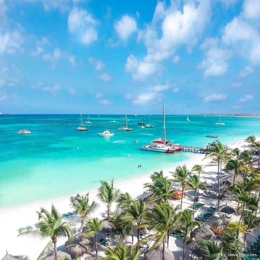 Aruba Family Oasis 2Br Pool 3Min Walk To Eagle Beach Palm Beach Bagian luar foto